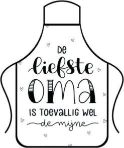 Tablier De Cuisine Réglable - Grand-mère La Plus Douce - Taille Unique - Drôle - Reconnaissant