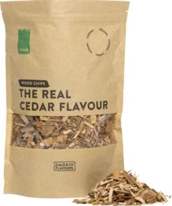 Smokin' Flavours | Copeaux De Fumée | Cèdre | 1700 Ml | Bois De Fumage