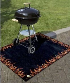 Joy@mat - Tapis De Barbecue Premium - Haute Qualité - Qualitatif - Protection - Flammes - 100cmx120cm - Polyamide -Magasin D'Accessoires Pour Barbecue 1012x1200 1