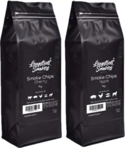 Smokers De Longue Rue | Bois De Fumage | Fumer Des Snippers De Bois | Combi | Pomme Et Cerises | 2 Kg |