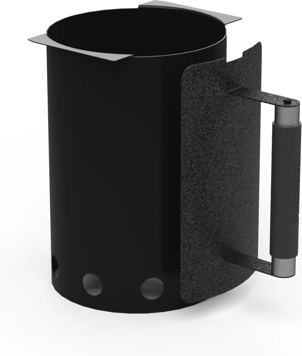 Barbecook Démarreur De Charbon De Bois Pour Une Production En Douceur De Barbecue Au Charbon De Bois - Accessoire De Barbecue - Noir - 21x30x28cm 3 Barbecook Démarreur De Charbon De Bois Pour Une Production En Douceur De Barbecue Au Charbon De Bois - Accessoire De Barbecue - Noir - 21x30x28cm