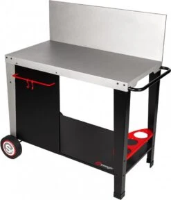 Somagic 919147 Desserte Mã©Tal Sur Chariot Pour Plancha, Multicolore -Magasin D'Accessoires Pour Barbecue 1030x1200