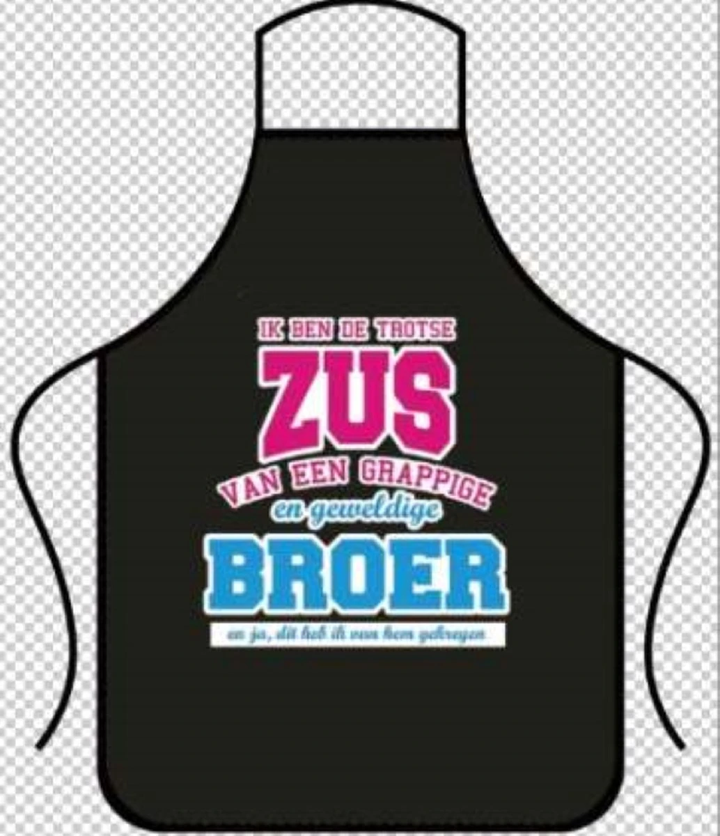 Tablier De Cuisine Réglable - Cadeau Frère Pour Soeur - Taille Unique - Rigolo - Reconnaissant 3 Tablier De Cuisine Réglable - Cadeau Frère Pour Soeur - Taille Unique - Rigolo - Reconnaissant