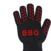Gants BBQ YUNICS ® - Gants BBQ Résistant à La Chaleur - Accessoires BBQ - Rouge/ Zwart -Magasin D'Accessoires Pour Barbecue 1043x1200 3