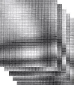 New Age Devi - 3 Pièces De Tapis De BBQ En Téflon Antiadhésif 33x40cm