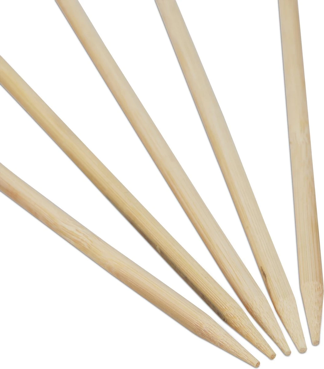 Brochettes Relaxdays Satay 90 Cm - Lot De 100 - Brochettes XXL - Brochettes - Brochette De Fruits 11 Brochettes Relaxdays Satay 90 Cm - Lot De 100 - Brochettes XXL - Brochettes - Brochette De Fruits – Image 9