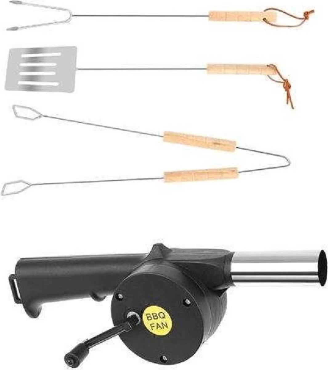 Grand BBQ à Charbon De Bois Mobile Avec Couvercle - Set D' Accessoires De Vêtements Pour Bébé Pour Outils Inclus - Acier - Zwart 9 Grand BBQ à Charbon De Bois Mobile Avec Couvercle - Set D' Accessoires De Vêtements Pour Bébé Pour Outils Inclus - Acier - Zwart – Image 7