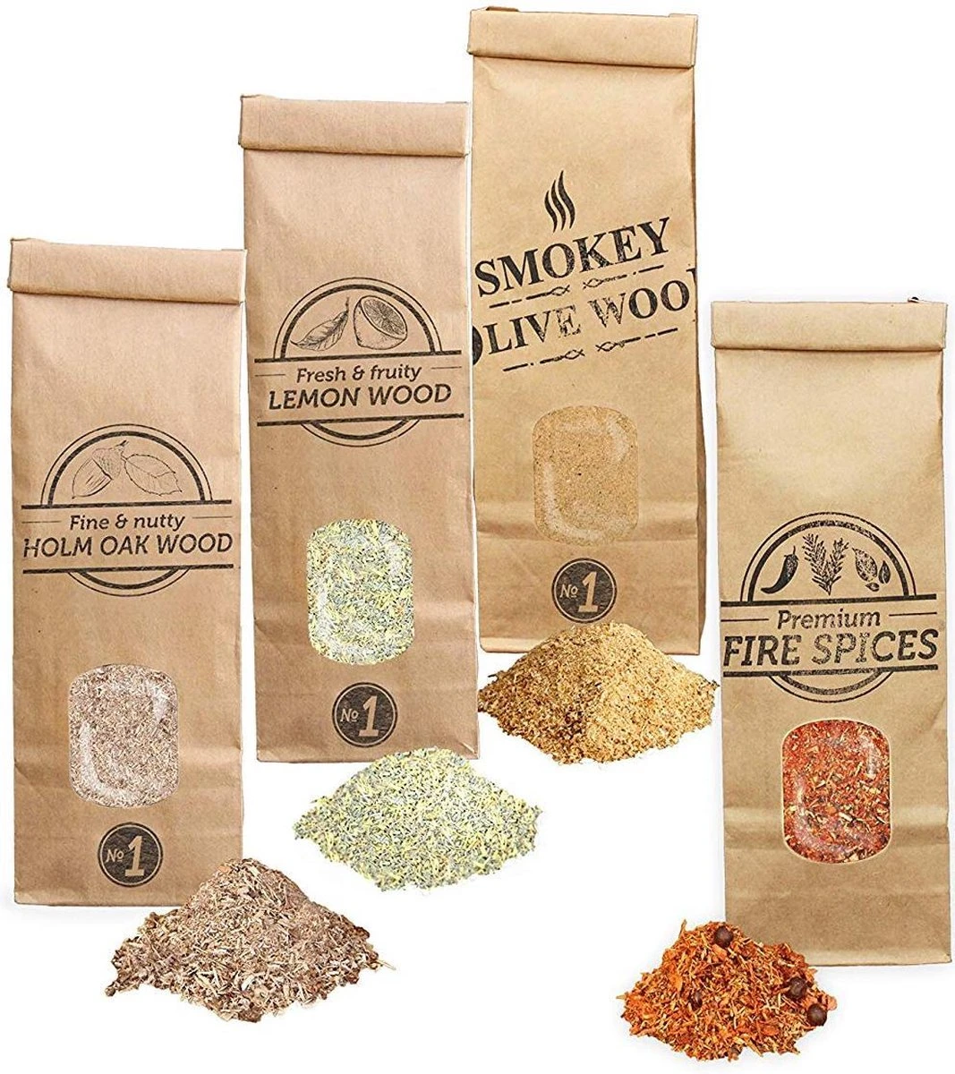 Bois D'Olivier Fumé - 3X 300ml SMOKING MOTH Selection + 300ml D'herbes à Feu, Bois D'Olivier - Chêne Vert - Citronnier - Farine Fumée Fine ø 0-1mm 11 Bois D'Olivier Fumé - 3X 300ml SMOKING MOTH Selection + 300ml D'herbes à Feu, Bois D'Olivier - Chêne Vert - Citronnier - Farine Fumée Fine ø 0-1mm – Image 9