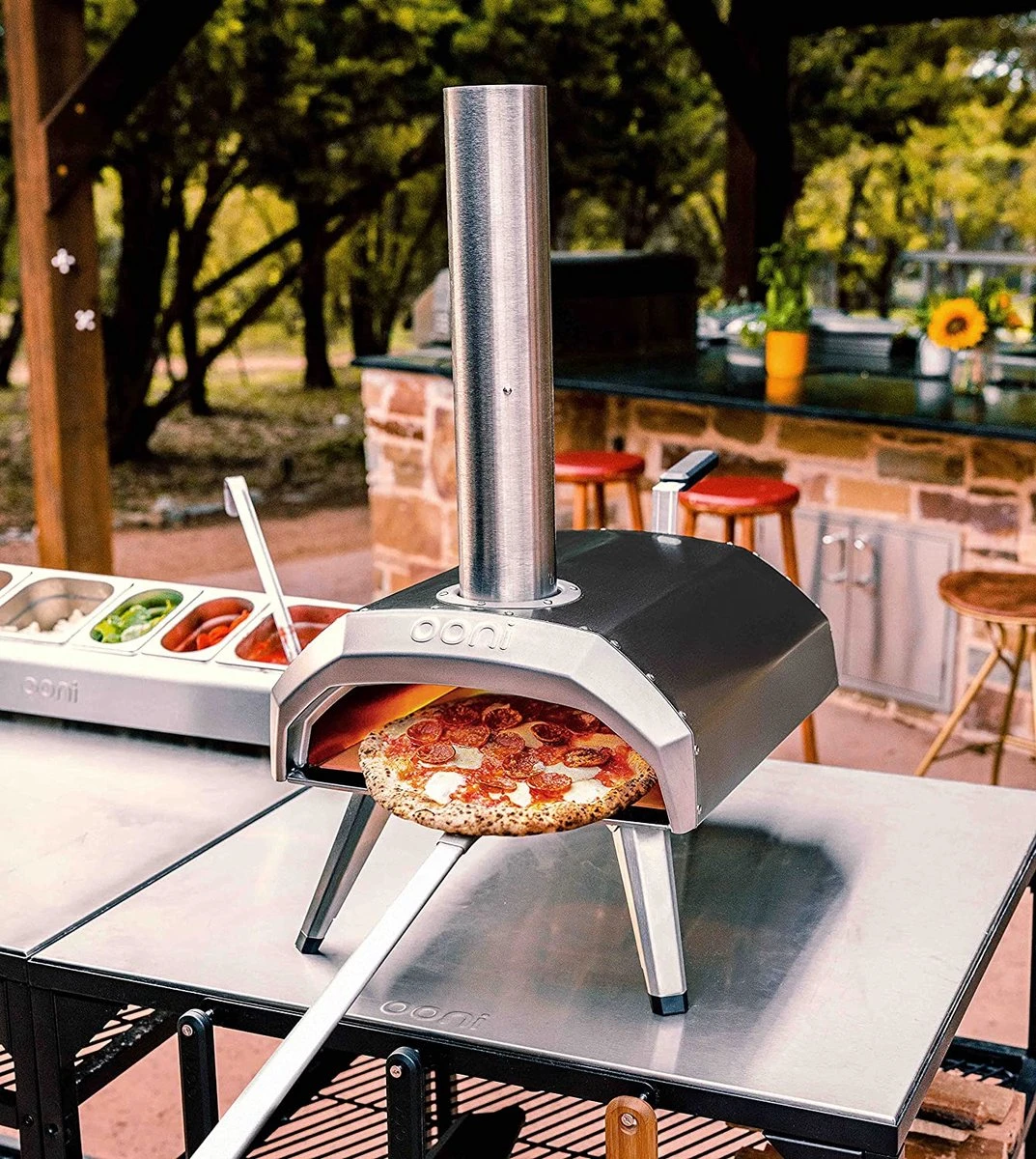 Pelle à Pizza - Spatule à Pizza Ronde - Avec Manche - BBQ Et Four - Qualité Premium 3 Pelle à Pizza - Spatule à Pizza Ronde - Avec Manche - BBQ Et Four - Qualité Premium
