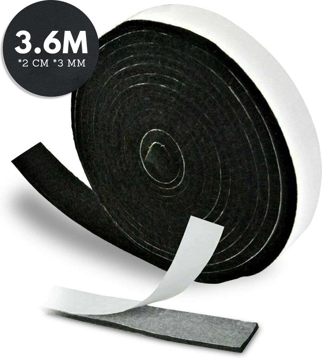 Feutre De Rechange Pour BBQ – 3,6 M X 2 Cm X 3 Mm – Convient Pour Green Egg, Kamado, Black Bastard 3 Feutre De Rechange Pour BBQ – 3,6 M X 2 Cm X 3 Mm – Convient Pour Green Egg, Kamado, Black Bastard