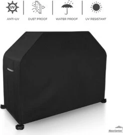 MaxxGarden BBQ Cover - Housse Pour Barbecue Rectangulaire - Noir - 125x62x95 Cm -Magasin D'Accessoires Pour Barbecue 1088x1200 2