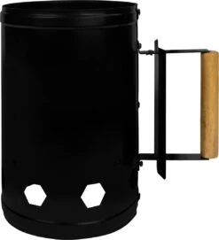 Krumble Charcoal Starter - Briquette Starter - BBQ Quick Starter - Fire Up The Barbecue - Briquette Starter - BBQ Starter - Barbecue - Accessoires De Barbecue - Métal - 17 X 27 X 27,5 Cm (LxlxH) - Zwart