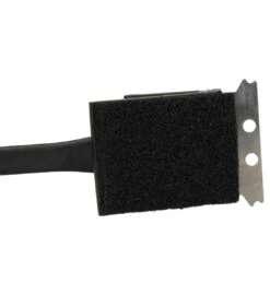 Brosse De Nettoyage Pour Barbecue En Acier Trempé - Or Noir - 27x7x7cm | Outils De Barbecue | Brosse 2 En 1 Pour Poncer Et Essuyer -Magasin D'Accessoires Pour Barbecue 1096x1200 1