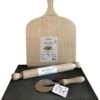 Pierre à Pizza Foodiletto - Set Complet - Y Compris Barbecue En Pierre à Pizza - Barbecue - Four - Gaz - électrique - Pelle à Pizza - Rouleau à Pâtisserie - Coupe-pizza - Cadeau Pour Homme -Magasin D'Accessoires Pour Barbecue 1097x1200 2