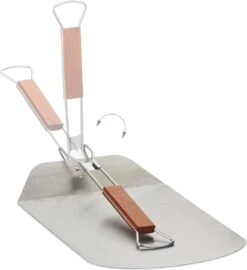 Pelle à Pizza Relaxdays Pliable - Manche En Bois - Acier Inoxydable - Pelle à Four à Pizza - Spatule à Pizza -Magasin D'Accessoires Pour Barbecue 1099x1200 1