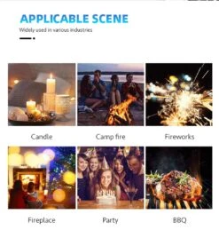 Le Briquet White Bull-Long Stick-Electronic Light-Rechargeable-Windproof Lighter Pour La Kitchen, La Bougie Et Le BBQ. -Magasin D'Accessoires Pour Barbecue 1107x1200