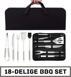Mondoza™️ Set D' Accessoires De Vêtements Pour Bébé De BBQ 18 Pièces - Outils De Barbecue - Pinces à Viande Et Spatule En Acier Inoxydable 11 Mondoza™️ Set D' Accessoires De Vêtements Pour Bébé De BBQ 18 Pièces - Outils De Barbecue - Pinces à Viande Et Spatule En Acier Inoxydable -Magasin D'Accessoires Pour Barbecue 1111x1200 2