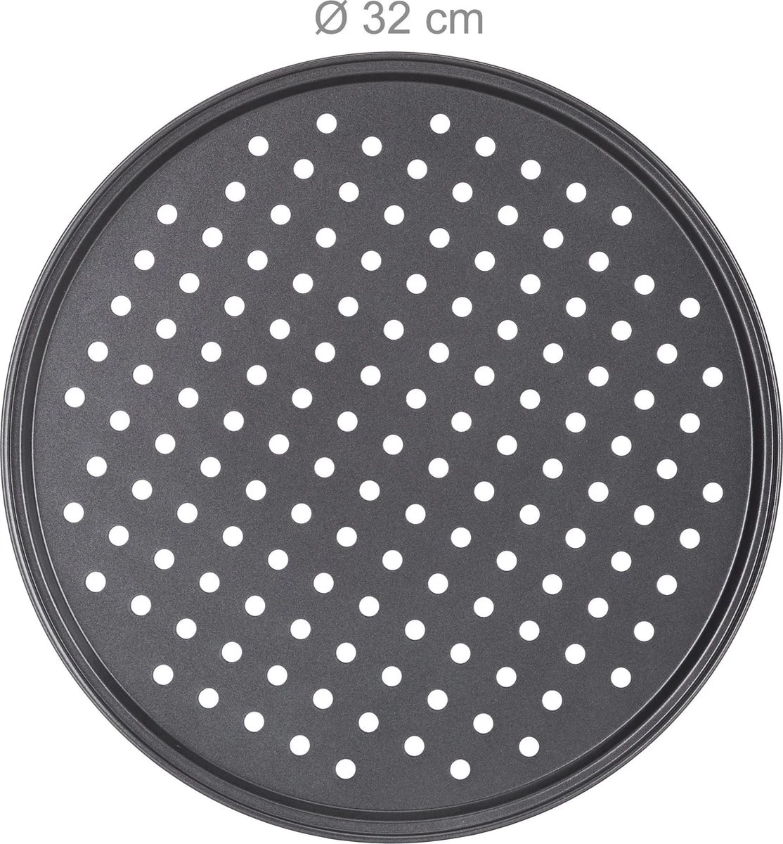 Relaxdays 20x Plaque à Pizza 32 Cm Ronde - Plaque à Pizza - Plaque à Pâtisserie - Plaque à Four - Acier - Set 4 Relaxdays 20x Plaque à Pizza 32 Cm Ronde - Plaque à Pizza - Plaque à Pâtisserie - Plaque à Four - Acier - Set – Image 2