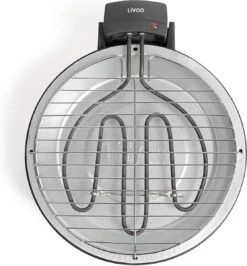 LIVOO Barbecue De Table Electric - BBQ De Table électrique - Ø; 30 Cm - Puissance 1250 W - Bac à Graisse Amovible. Voyant Lumineux. 4 Pieds Antidérapants. Entièrement Démontable -Magasin D'Accessoires Pour Barbecue 1115x1200