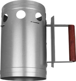 Briquettes De BBQ /allume-charbon Avec Manche En Bois 27 Cm - Allume- BBQ