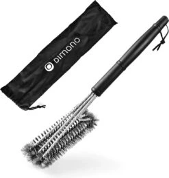 Dimono® Professional Grill Brush Brosse Pour BBQ Pour Un Nettoyage à 360° En Acier Inoxydable - Nettoyer L' Outdoor, Le Gril Et Le Barbecue Plus Rapidement (Standard) -Magasin D'Accessoires Pour Barbecue 1138x1200 1