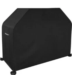 MaxxGarden BBQ Cover - Housse Pour Barbecue Rectangulaire - Noir - 125x62x95 Cm