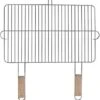 Grille De Gril 54x34cm Avec 2 Poignées En Bois, Grille De Gril En Acier Chromé Grille De Rechange Pour Fixation De Gril -Magasin D'Accessoires Pour Barbecue 1154x1200 1