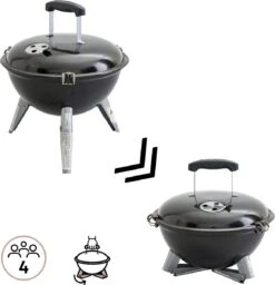 NATERIAL - Barbecue à Charbon Portable POENIX ALPHA II NOMAD - 4 Personnes - Ø37 Cm - H. 43,5 Cm - Acier émaillé - Zwart - Barbecue Pique-nique - Barbecue De Camping 11 NATERIAL - Barbecue à Charbon Portable POENIX ALPHA II NOMAD - 4 Personnes - Ø37 Cm - H. 43,5 Cm - Acier émaillé - Zwart - Barbecue Pique-nique - Barbecue De Camping -Magasin D'Accessoires Pour Barbecue 1158x1200 2