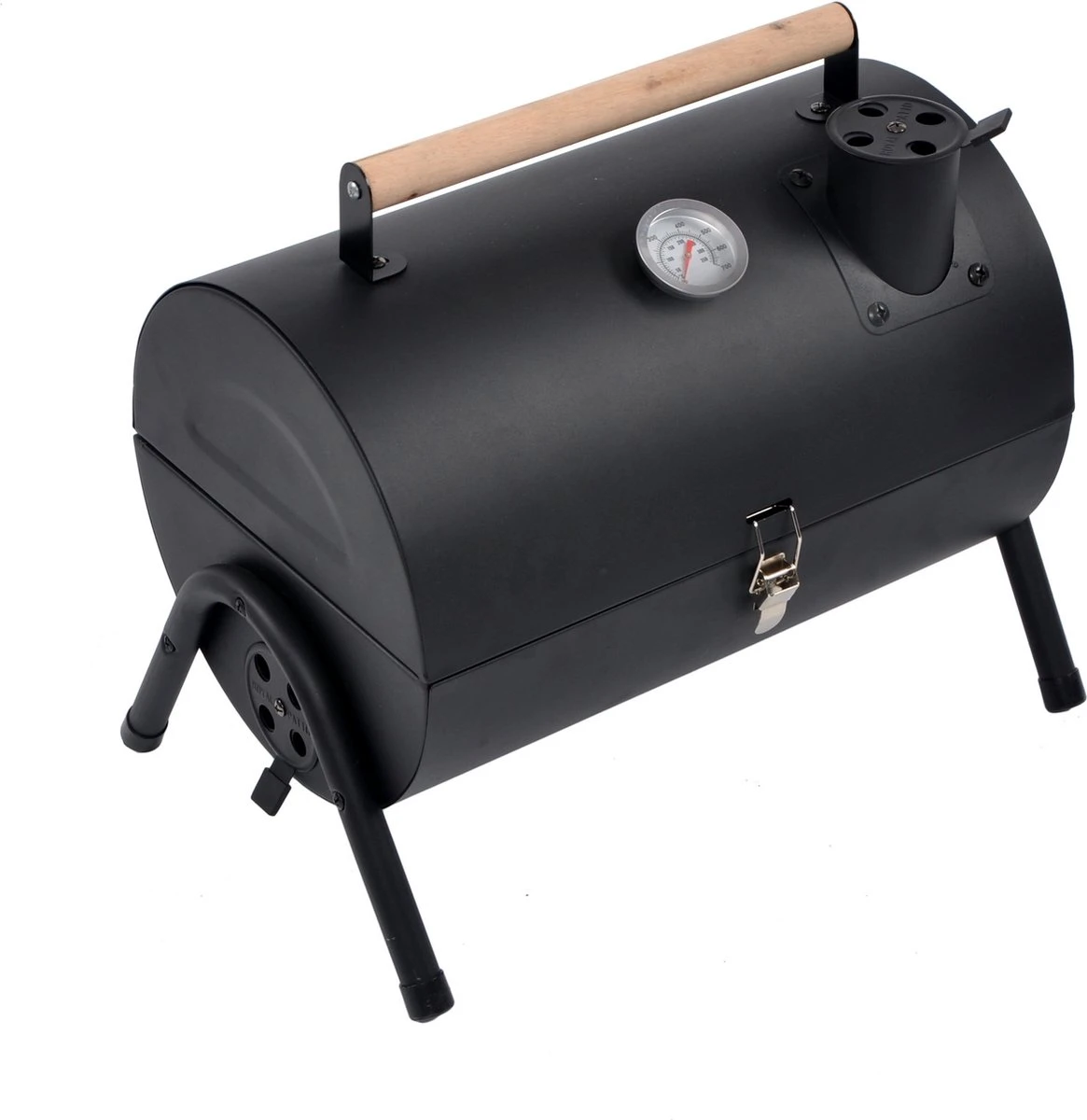 BBQ à Charbon Portable Compact De Wolff BBQ - Pratique Pour Camper Sur La Plage Ou Dans Un Parc - Barbecue Fumeur - Barbecue Portable Léger - Avec Thermomètre Et Passage D'air. Laissez Votre Viande Cuire Doucement. 10 BBQ à Charbon Portable Compact De Wolff BBQ - Pratique Pour Camper Sur La Plage Ou Dans Un Parc - Barbecue Fumeur - Barbecue Portable Léger - Avec Thermomètre Et Passage D'air. Laissez Votre Viande Cuire Doucement. – Image 8