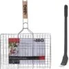 Pince Pour BBQ/ Barbecue Hamburger Avec Brosse De Nettoyage - Grille Pour Hamburger - Brosse 1 Pince Pour BBQ/ Barbecue Hamburger Avec Brosse De Nettoyage - Grille Pour Hamburger - Brosse -Magasin D'Accessoires Pour Barbecue 1166x1200 1