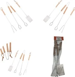 Accessoires Pour BBQ Springos | Outils De Barbecue| Set De 3 Pièces | Acier Inoxydable -Magasin D'Accessoires Pour Barbecue 1166x1200