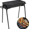 Barbecue à Charbon Cheqo® - Barbecue à Charbon De Bois - BBQ - Demi-cylindre - 88x50xH72cm - Surface De Gril 60x29cm - Revêtement En Poudre Zwart - 6600g - Titre Par Défaut 2 Barbecue à Charbon Cheqo® - Barbecue à Charbon De Bois - BBQ - Demi-cylindre - 88x50xH72cm - Surface De Gril 60x29cm - Revêtement En Poudre Zwart - 6600g - Titre Par Défaut -Magasin D'Accessoires Pour Barbecue 1173x1200 1