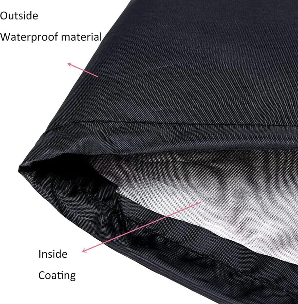 Housse De Barbecue étanche - Housse De Barbecue Universelle - Extra Large - Zwart 4 Housse De Barbecue étanche - Housse De Barbecue Universelle - Extra Large - Zwart – Image 2