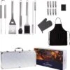 Ensemble D'outils De BBQ Ensemble D'accessoires De Valise Pinces Tablier De Brosse Barbecue - Ensemble D'accessoires De BBQ De Chef Cuisinier -Magasin D'Accessoires Pour Barbecue 1183x1200