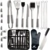 Set' Accessoires D' Outils De BBQ De Luxe De 30 Pièces En Acier Inoxydable - Ensemble D'outils De Barbecue - Ensemble De Pinces -Magasin D'Accessoires Pour Barbecue 1184x1200 5