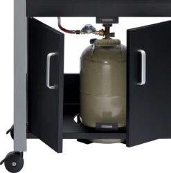 Barbecue à Gaz Enders Chicago 3 - Zwart - Surface De Cuisson 60x42 Cm - 28 KG - Grille De Cuisson En Acier émaillé - Bbq - -Magasin D'Accessoires Pour Barbecue 1185x1200