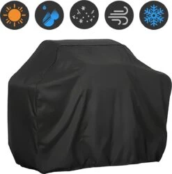Couverture De Gril Couverture De Gril BBQ Couverture De Gril à Gaz 210D Tissu Oxford Housse De Protection Bâche 145x61x117cm S