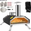 Four à Pizza Pizza - Cuisine D'Extérieur - Pizza Gourmet - Barbecue - Acier Inoxydable - Jusqu'à 600°C - Avec Sac De Transport -Magasin D'Accessoires Pour Barbecue 1187x1200 1