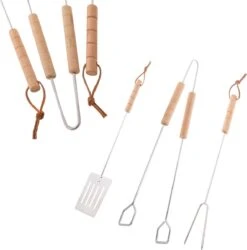 Accessoires Pour BBQ Springos | Outils De Barbecue| Set De 3 Pièces | Acier Inoxydable -Magasin D'Accessoires Pour Barbecue 1187x1200 6