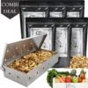 Whimsical - Artisan Large - Smokerbox - 6 Types De Copeaux De Fumée - Bois De Fumée Pour Fumer à Chaud - Chêne - Hêtre - Aulne - Cerisier - Esdoorn - Hickory - 12 Litres -Magasin D'Accessoires Pour Barbecue 1189x1200 9