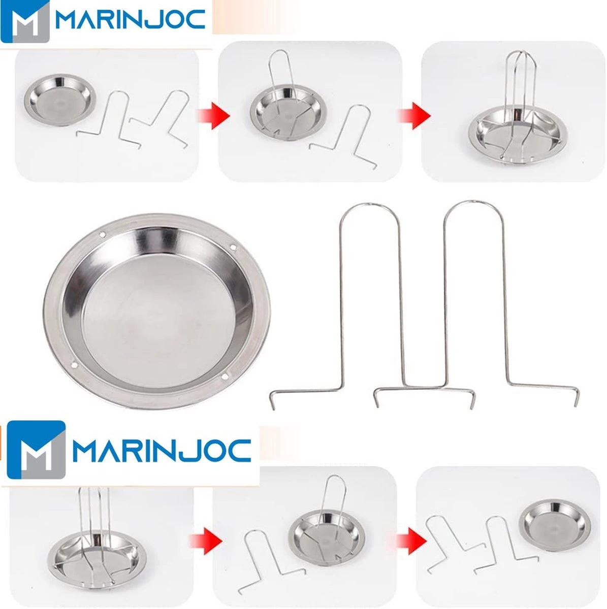 Marinjoc - Grille Poulet - Support Poulet Bbq - Grillades Kip - Grille Kip Pour Four Et Ou Bbq - Accessoires Barbecue 4 Marinjoc - Grille Poulet - Support Poulet Bbq - Grillades Kip - Grille Kip Pour Four Et Ou Bbq - Accessoires Barbecue – Image 2