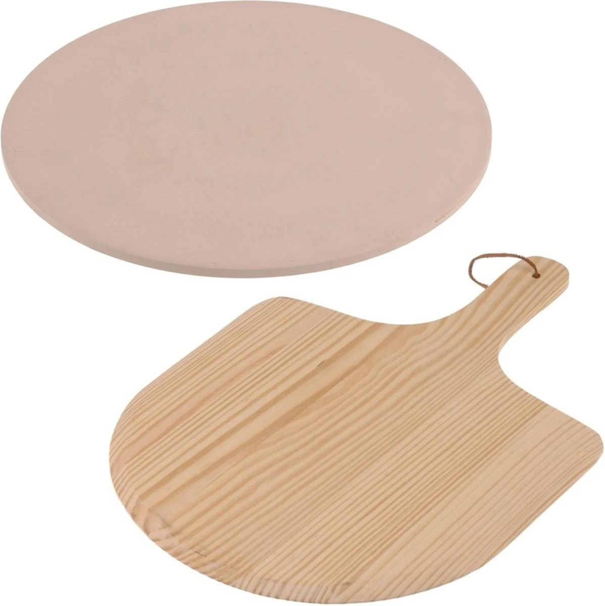 Set De Cuisson à Pizza Pierre à Pizza 33 Cm Avec Pelle En Bois - Avec Ciseaux à Pizza Noirs 30 Cm - BBQ/ Four 5 Set De Cuisson à Pizza Pierre à Pizza 33 Cm Avec Pelle En Bois - Avec Ciseaux à Pizza Noirs 30 Cm - BBQ/ Four – Image 3