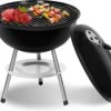 Barbecue à Charbon Sunjas Avec Couvercle, Petit Gril à Boules, Mini Gril De Pique-nique, Gril De Camping émaillé Pour Jardin, BBQ, Etc. (noir) -Magasin D'Accessoires Pour Barbecue 1200x1005 1
