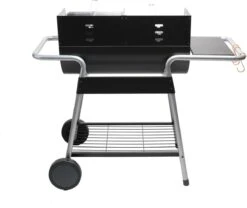 NATERIAL - Barbecue à Charbon ICARUS - Chariot 10 Personnes - H.92 X L.110 X P.61 Cm - Acier Peint - Zwart - BBQ Angulaire Sans Couvercle 19 NATERIAL - Barbecue à Charbon ICARUS - Chariot 10 Personnes - H.92 X L.110 X P.61 Cm - Acier Peint - Zwart - BBQ Angulaire Sans Couvercle -Magasin D'Accessoires Pour Barbecue 1200x1011 1