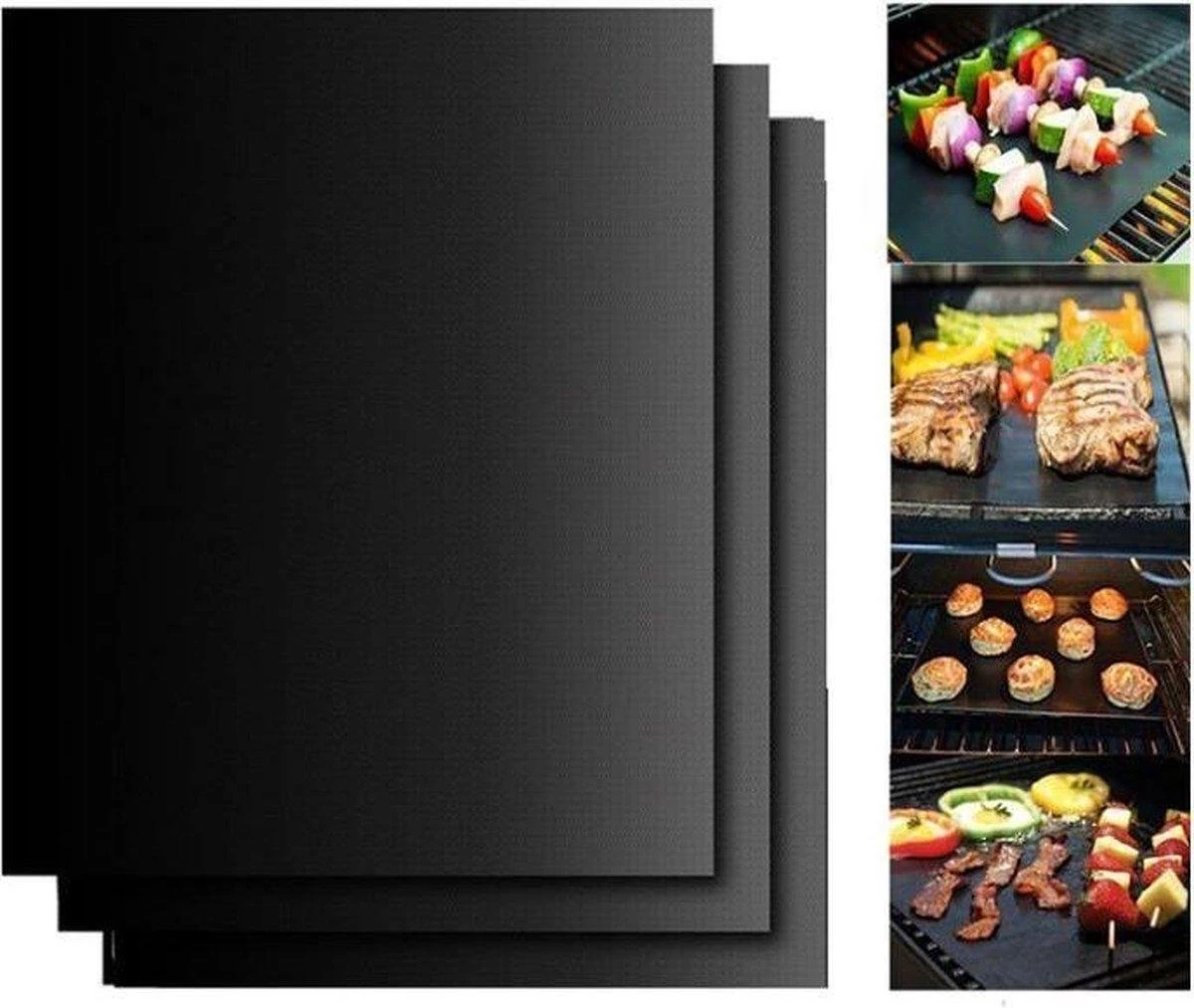 Le Tapis Barbecue ApolloX De - Réutilisables Et Non Adhésif - Accessoires De Vêtements Pour Bébé BBQ - BBQ Mat - Grill Mat - Tapis Four - Set De 3 7 Le Tapis Barbecue ApolloX De - Réutilisables Et Non Adhésif - Accessoires De Vêtements Pour Bébé BBQ - BBQ Mat - Grill Mat - Tapis Four - Set De 3 – Image 5