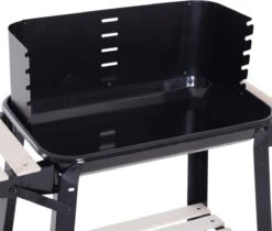Station De Grillades Sur Chariot Outsunny Barbecue Autoportant Avec Pare-vent 2 X étagère Réglable En Hauteur 846-032 -Magasin D'Accessoires Pour Barbecue 1200x1022 1