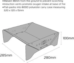 Oxford Barbecue Plein Air Compact / Foyer Plein Air / BBQ De Camping / Cheminée / BBQ Au Charbon De Bois De Bois / BBQ Au Bois 21 Oxford Barbecue Plein Air Compact / Foyer Plein Air / BBQ De Camping / Cheminée / BBQ Au Charbon De Bois De Bois / BBQ Au Bois -Magasin D'Accessoires Pour Barbecue 1200x1024