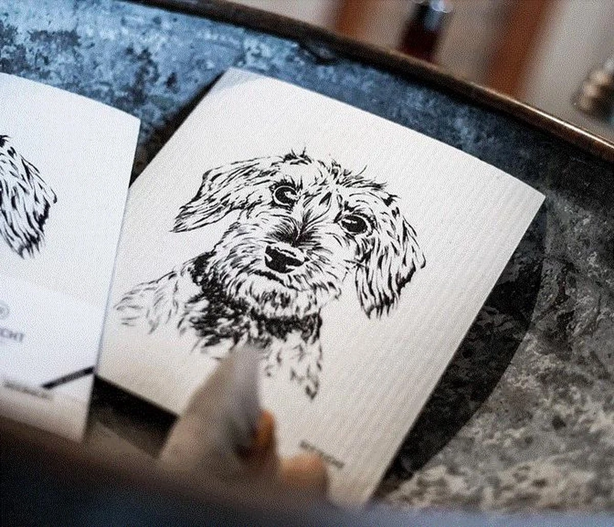 Teckel - Teckel à Poil Dur - Spatule - Spatule De Cuisine - Torchon - Chiffon De Nettoyage 7 Teckel - Teckel à Poil Dur - Spatule - Spatule De Cuisine - Torchon - Chiffon De Nettoyage – Image 5