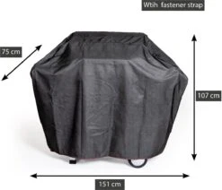 Barbecook - Housse Pour Barbecue Premium - Large - Barbecue à Gaz - 151b X 107h Cm - Imperméable - Noir 13 Barbecook - Housse Pour Barbecue Premium - Large - Barbecue à Gaz - 151b X 107h Cm - Imperméable - Noir -Magasin D'Accessoires Pour Barbecue 1200x1031