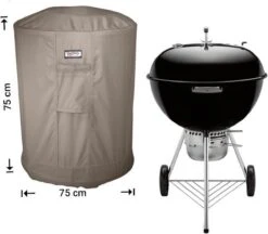 Housse Pour BBQ Rond Ø 75 H : 75 Cm - Housse De Barbecue - RBBQ75R